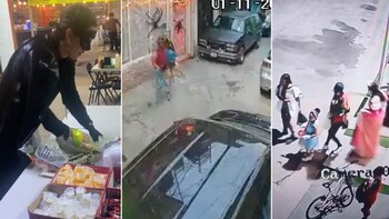 En México, durante Halloween, se pudieron apreciar robos de dulces, adornos y peculiares regalos