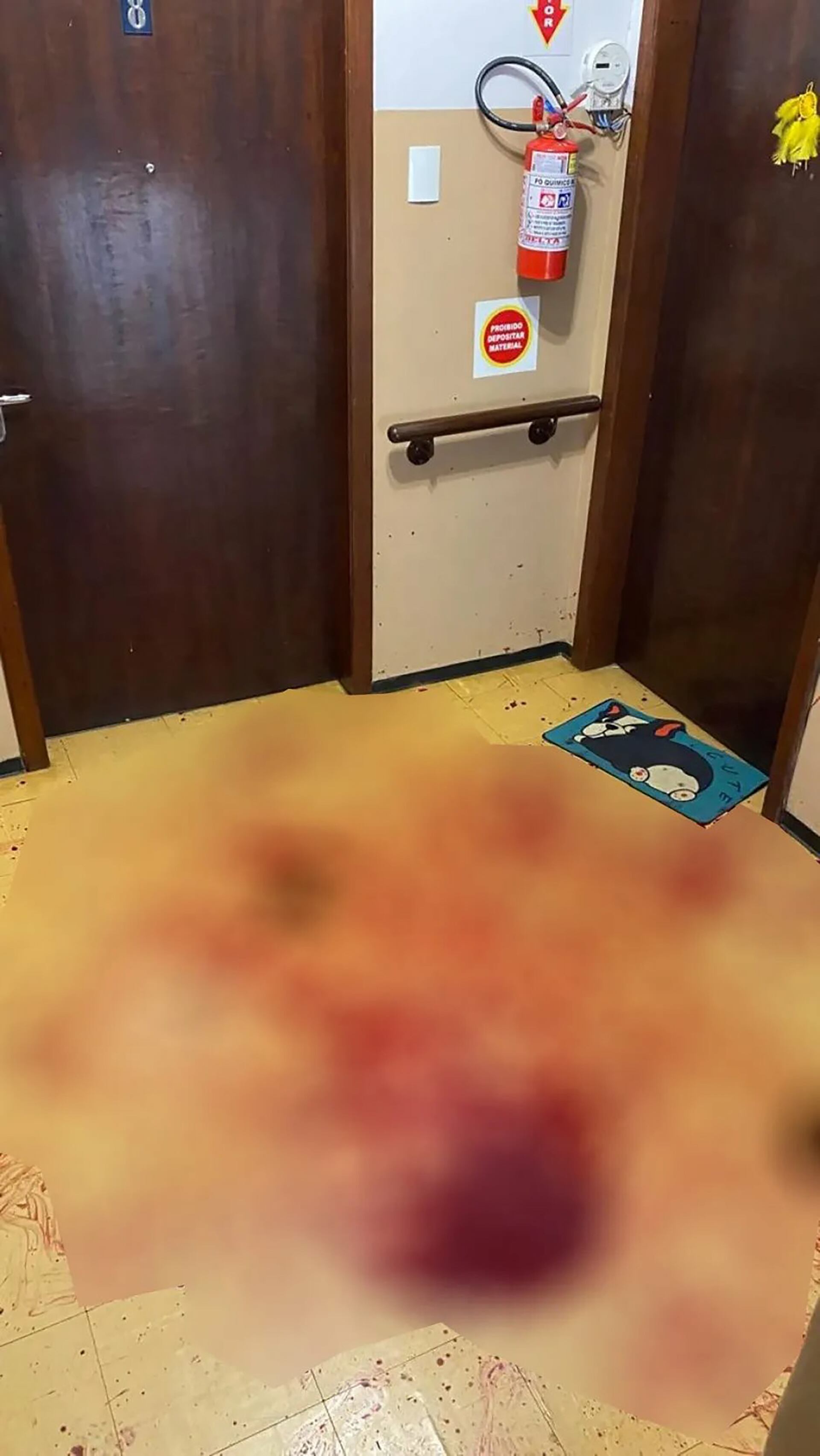 Se filtraron imágenes del lugar de los hechos