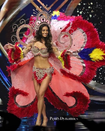 Traje típico de Maricielo Gamarra