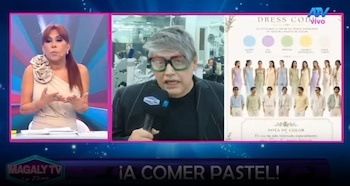 Magaly Medina critica la fiesta de Pamela Franco y asegura que muchos invitados no respetaron el código de vestimenta. Captura: Magaly TV La Firme.