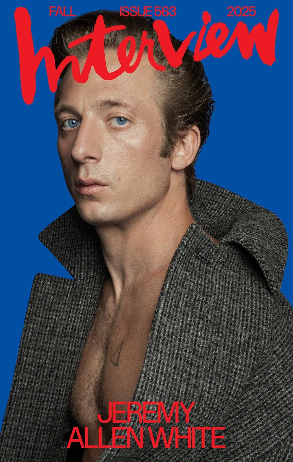 Jeremy Allen White protagoniza 'Springsteen: Deliver Me from Nowhere', inspirado en Bruce Springsteen (Portada Interview Magazine)