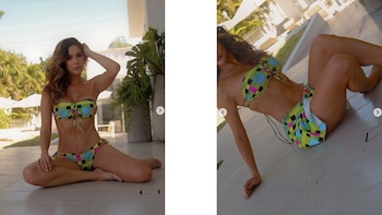 Violeta Bergonzi mostró en redes sociales el resultado de su proceso de recuperación - crédito @violetabergonzi/ Instagram