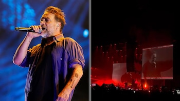 Vicentico frenó su show en Bogotá por una bengala entre el público: “¿Sabés lo que significa eso para un argentino?"