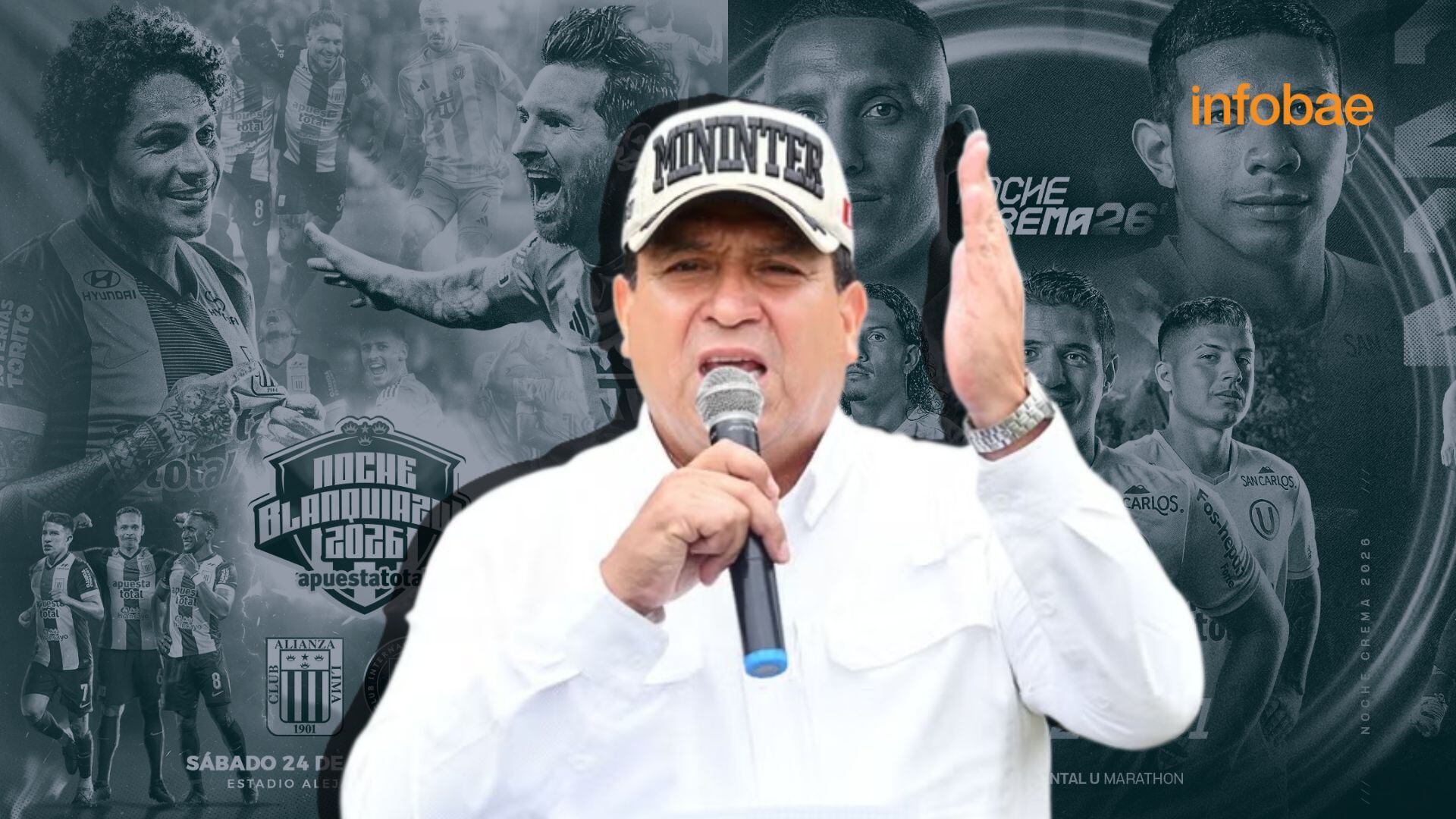 Ministro del Interior fue tajante sobre la Noche Crema y Noche Blanquiazul en la misma fecha