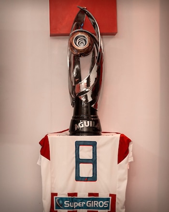 Yimmi Chará fue campeón de una liga y copa con el Junior durante su primer paso por el equipo en 2017 y 2018 - crédito @JuniorClubSA/x