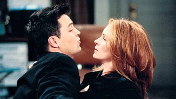 La trama del romance entre