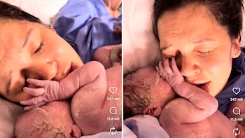 Con emotivo video, Lina Tejeiro dio más detalles del nacimiento de su hijo Gael: “Septiembre era el momento perfecto”