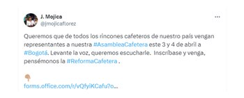 La ministra Jhenifer Mojica invitó