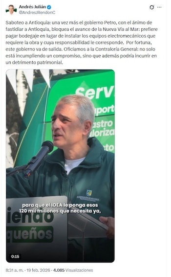 En sus declaraciones el gobernador