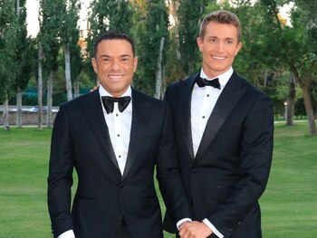 Antonio Rossi y Hugo Fuertes