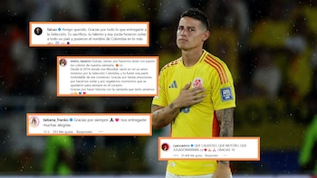 El adiós de James Rodríguez: artistas y creadores de contenido siguen enviando mensajes de despedida para el 10 de la selección Colombia