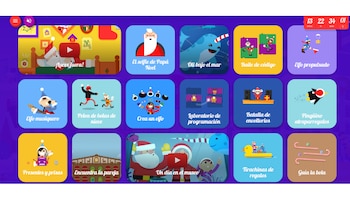 En Santa Tracker, se encuentran