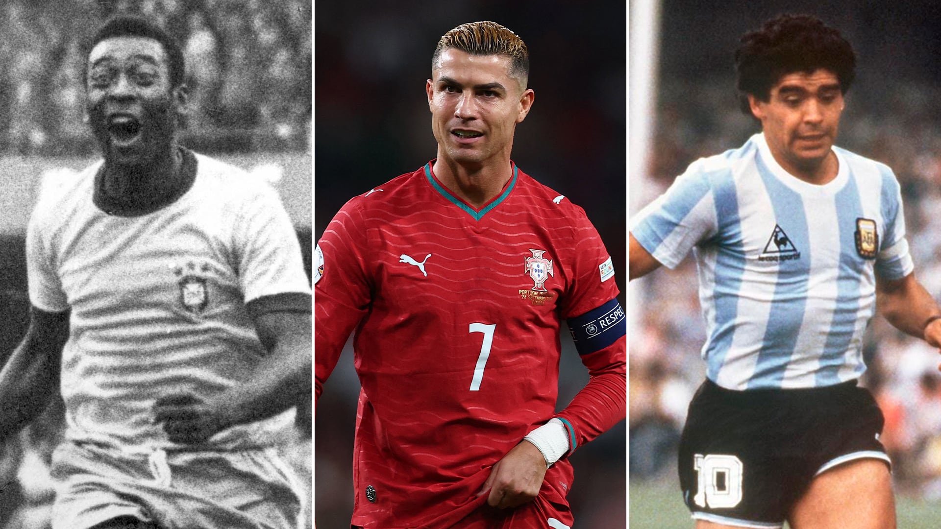 Cristiano Ronaldo difundió un explosivo comunicado en el que se comparó con Pelé y Maradona