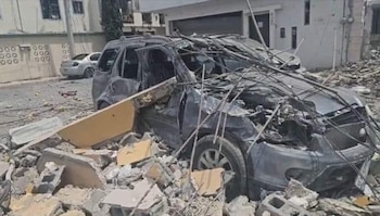 Decenas de vehículos fueron impactados