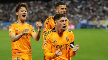 Federico Valverde amplió la ventaja