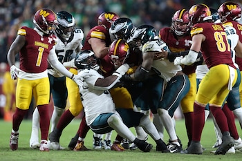 Eagles se impuso a Commanders