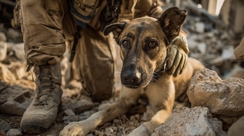 Perros realizan increíbles trucos, compiten en pruebas de agilidad, colaboran con el FBI y salvan vidas como rescatistas entrenados - (Imagen Ilustrativa Infobae)