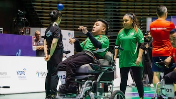 Eduardo Sánchez hace historia en Mundial de Boccia al obtener la medalla de plata