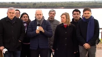 Larreta y Morales presentaron los