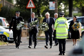 Boris Johnson homenajeó a su