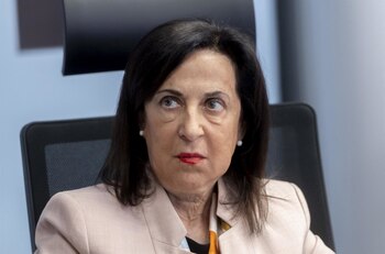 01/08/2025 La ministra de Defensa,