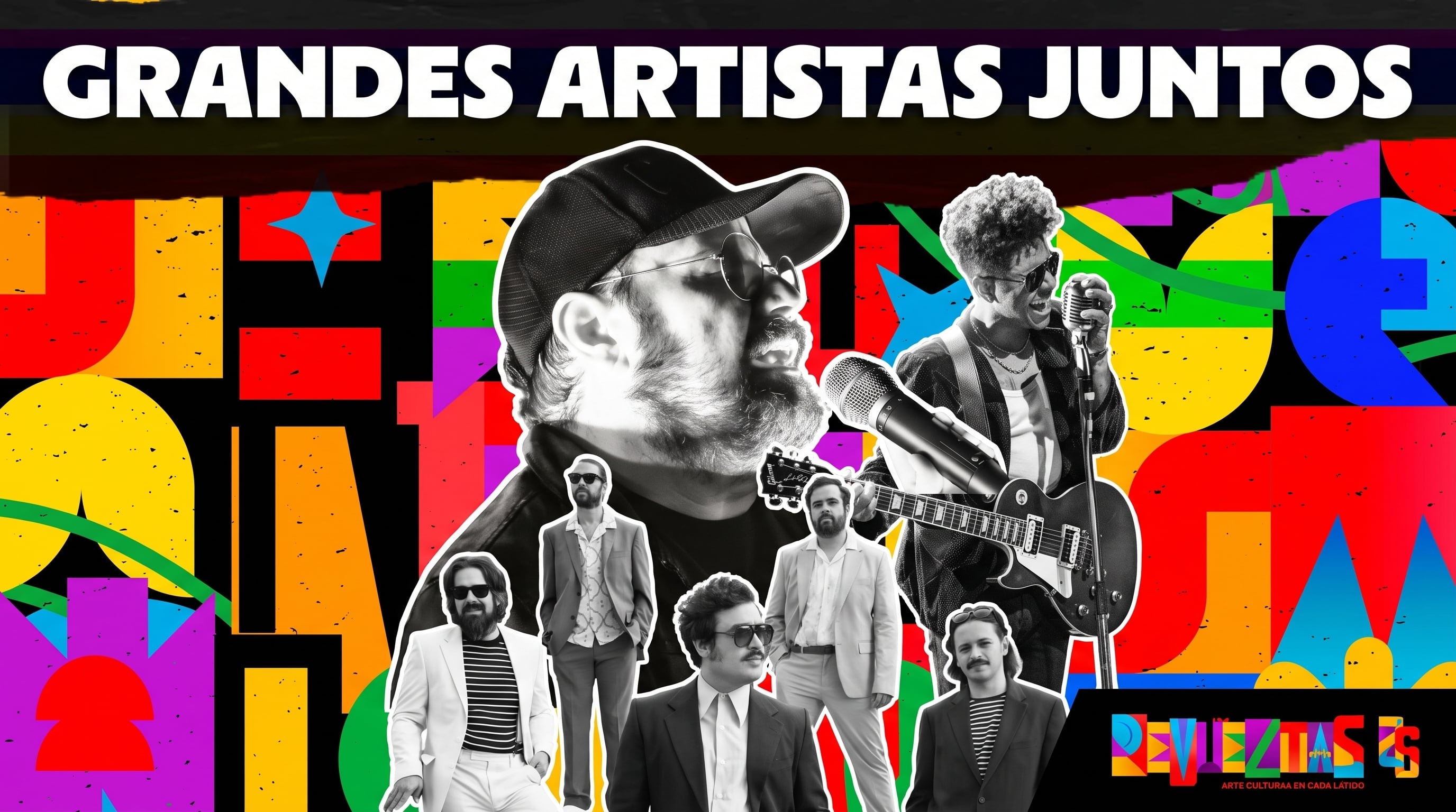 El Instituto de Cultura del Estado de Durango (ICED) confirmó la cartelera de la edición 2026 del festival, que se realizará del 10 al 18 de octubre bajo el lema “Arte y cultura en cada latido” (Composición fotográfica:Festival Revueltas: redes sociales)