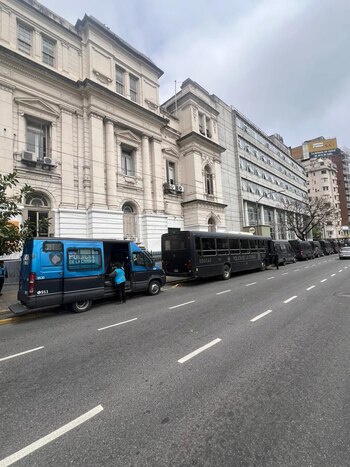 El operativo de la Policía