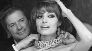 Patrick Demarchelier con Angelina Jolie