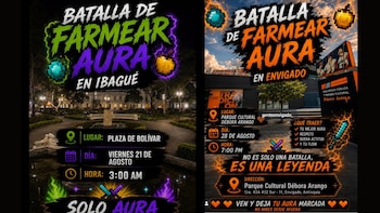 Qué significa “farmear aura”: ya hay batallas anunciadas en Envigado e Ibagué