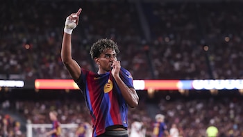 Lamine Yamal: "Los goles no nos están faltando, estoy muy contento con la plantilla que tenemos"