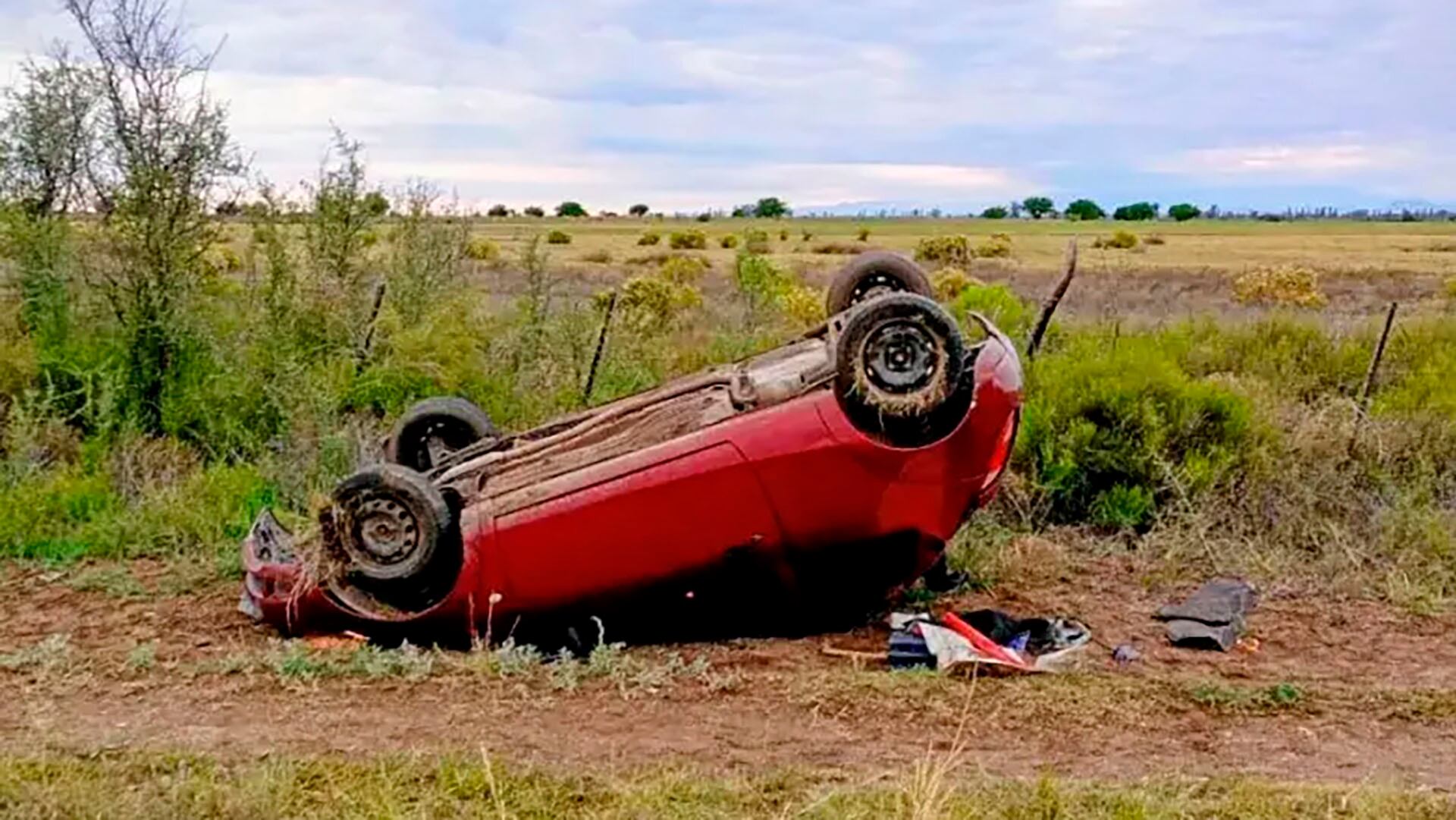 El accidente sobre la Ruta Nacional 143 terminó con una víctima.