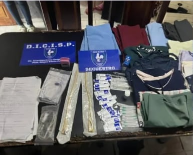 Secuestraron insumos médicos y documentación falsificada en el domicilio de la falsa médica del Chaco