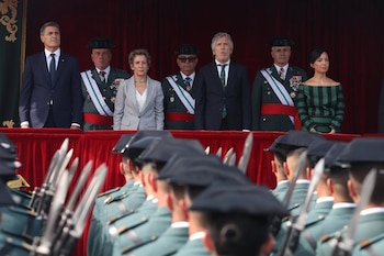 04/10/2026 El ministro del Interior, Fernando Grande-Marlaska, en el acto central por la festividad de la patrona de la Guardia Civil en Cádiz.
POLITICA
NACHO FRADE/EUROPA PRESS