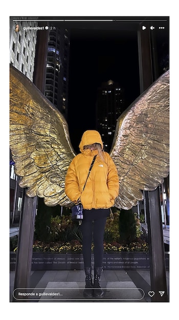 Guillermina Valdes está de vacaciones