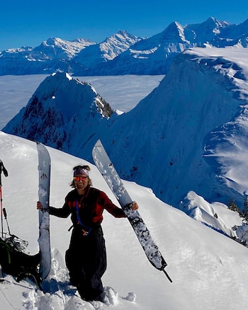 Ueli Kesteholz, esquiador suizo que