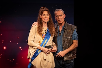 Cristina Piaget y Carlos Lozano