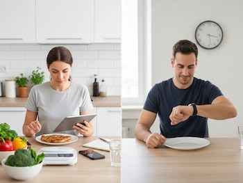 Comer moderadamente y ayunar son