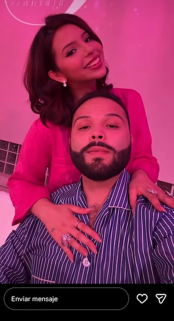 Ángela Aguilar y su hermano Leonardo Aguilar. (Captura de pantalla)