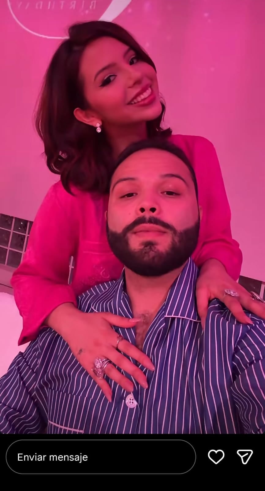Ángela Aguilar y su hermano Leonardo Aguilar. (Captura de pantalla)