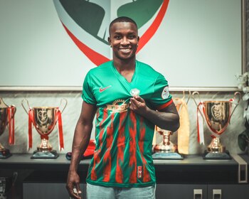 El goleador de la Liga BetPlay 2024-II jugará en el fútbol turco-crédito @AmedsporSK/X