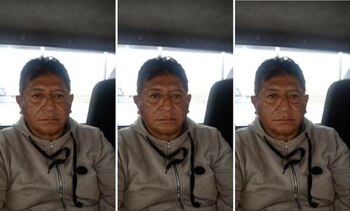 Este hombre había decidido colaborar