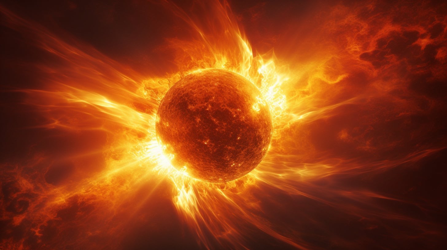 El fenómeno “Forbush decrease” mostró una mayor caída de rayos cósmicos cerca del Sol, con un 32,4% detectado por Solar Orbiter (Imagen Ilustrativa Infobae)