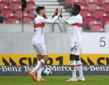 Silas Wamangituka festeja un gol