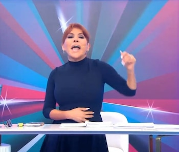 Magaly Medina lanza fuerte advertencia a Jefferson Farfán: “Te doy una pista... me estás difamando”. Captura: Magaly TV La Firme.