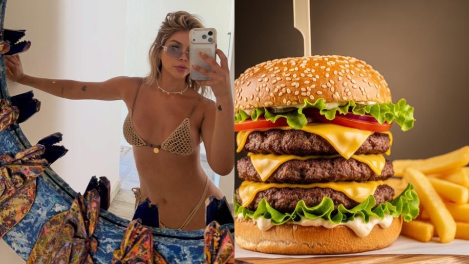 Yaya Muñoz se pronunció sobre la historia viral de la hamburguesa triple: “Ni mi 50/50 llegó tan lejos”