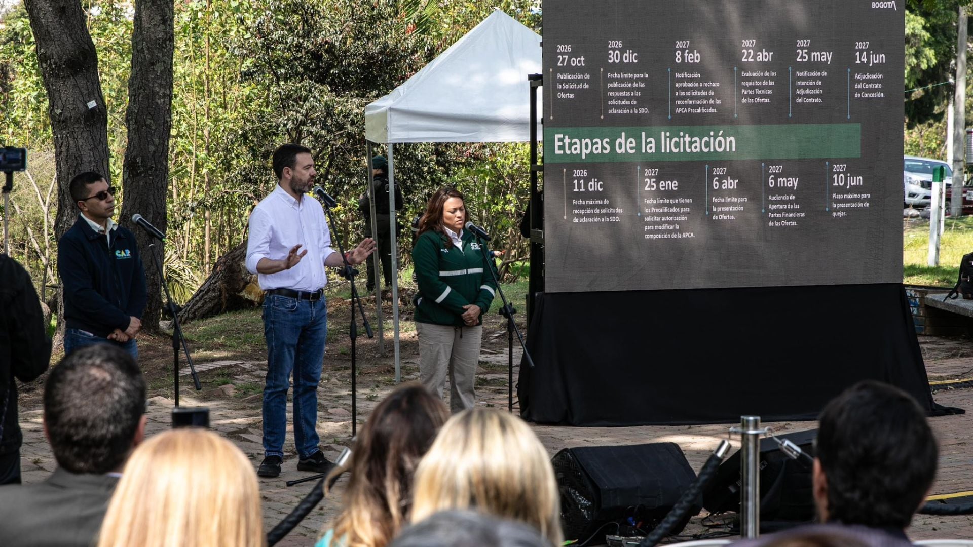 La Alcaldía de Bogotá calcula que la Ptar Canoas tendrá efectos sobre más de 9,6 millones de personas, una cifra equivalente al 17% de la población colombiana ( - crédito @CarlosFGalan - X)