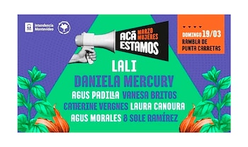 El afiche del festival Acá