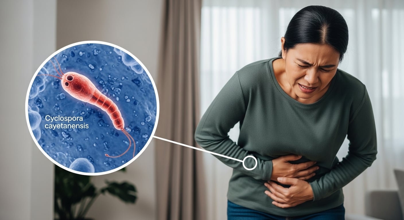 El brote de cyclosporiasis en Estados Unidos afecta a más de 145 personas desde mayo de 2026 y mantiene en investigación su fuente de contagio. (Imagen Ilustrativa Infobae)