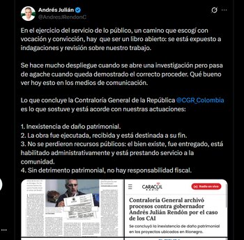 El mandatario aseguró que no