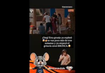 Tensión total en La Granja VIP: gritos, insultos y provocaciones en fuerte pelea entre participantes. Captura: La Granja Vip.